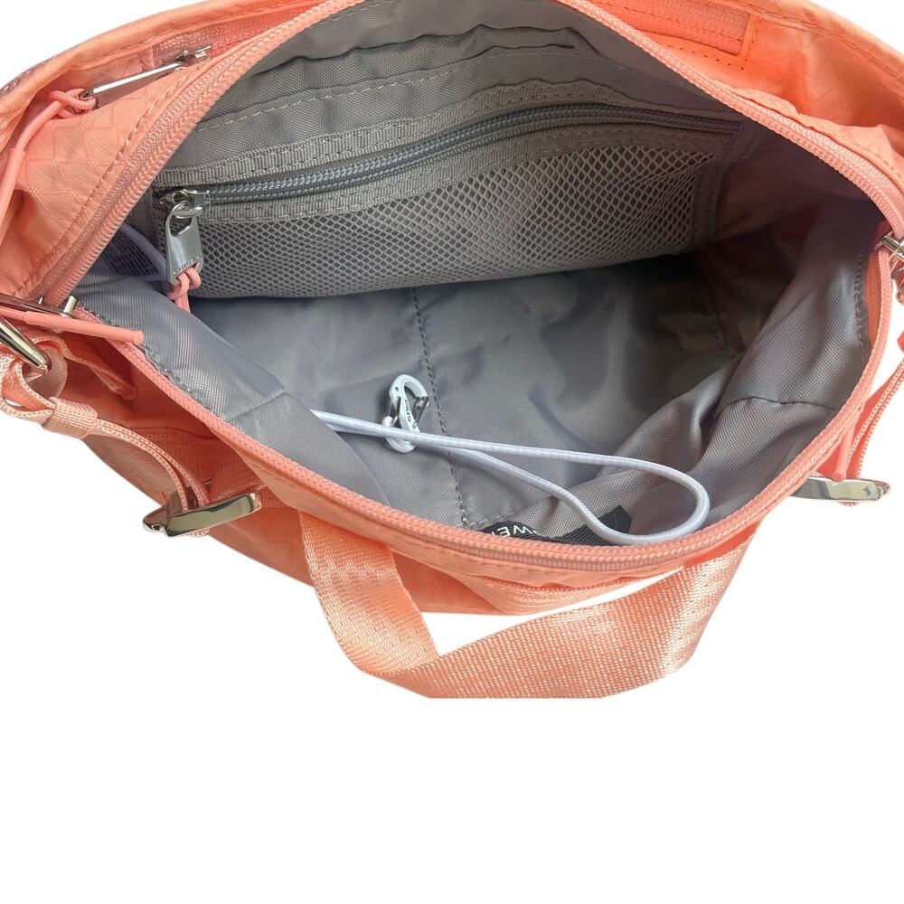 Athleta Blush Pink Belt Bag Travel Waist Pack Adjustable Crossbody New With Tags - Picture 4 of 5